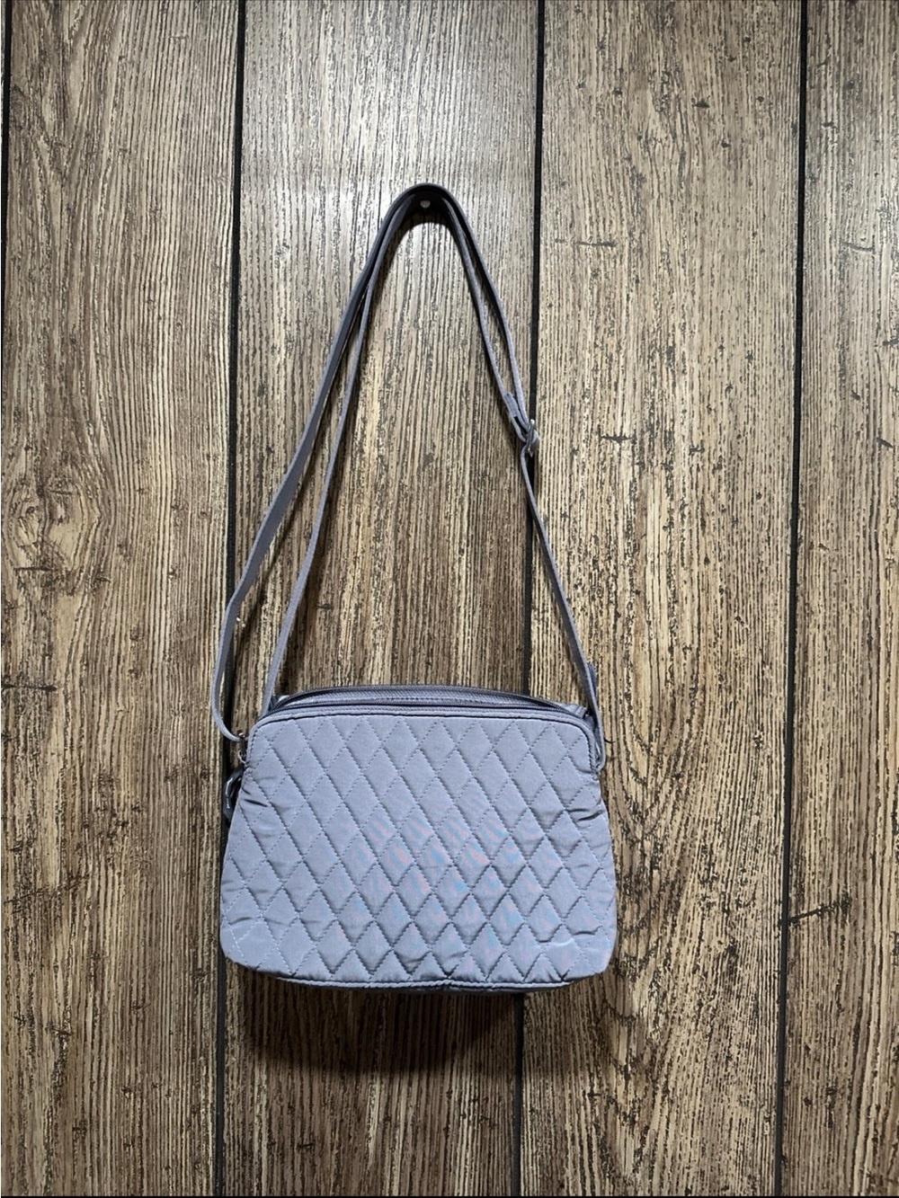 Vera Bradley Happy Hydrangea Crossbody Bag - Picture 2 of 5